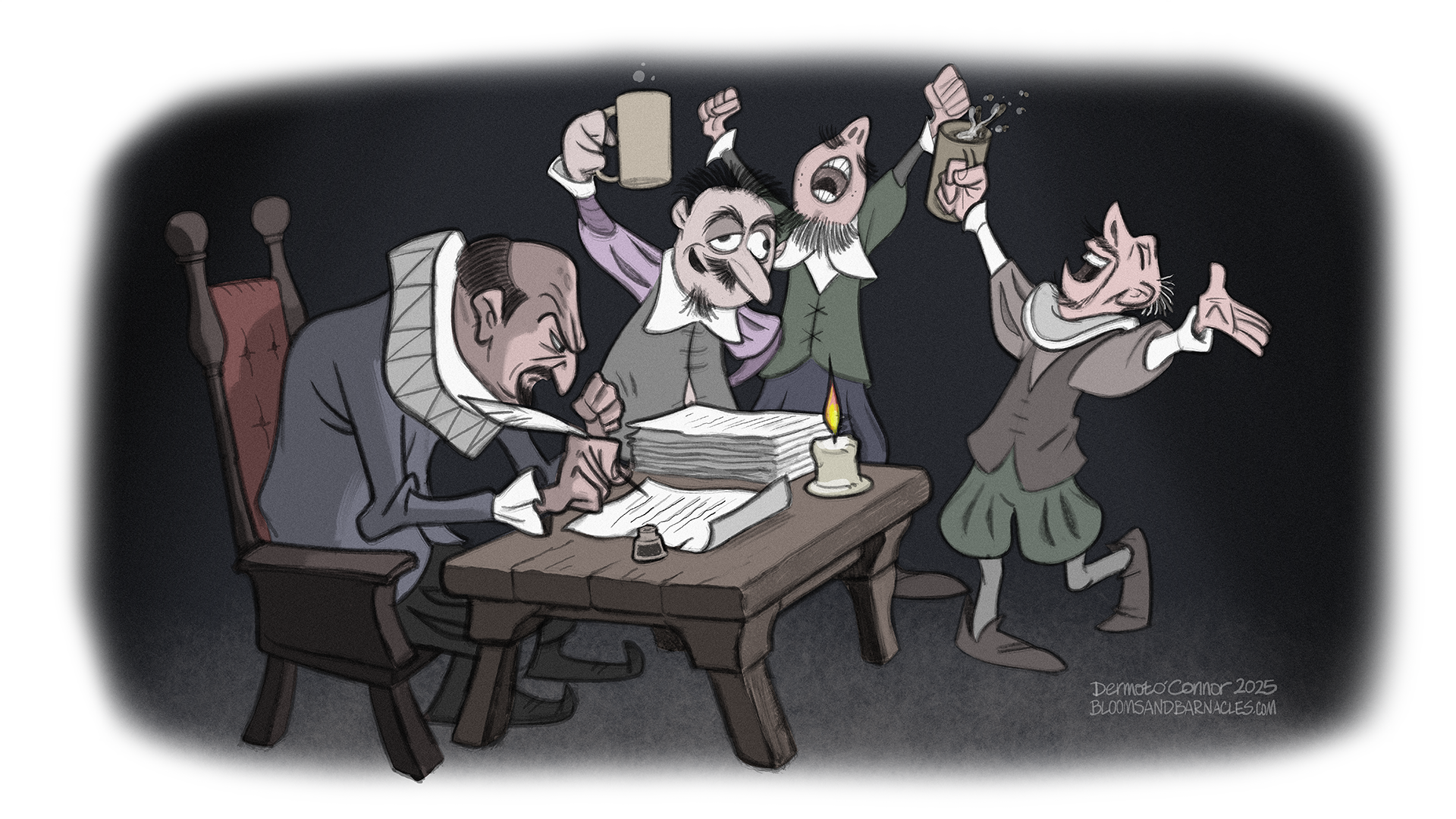 A Shakespearean Ghoststory Part 3: Gilbert, Richard, and Edmund